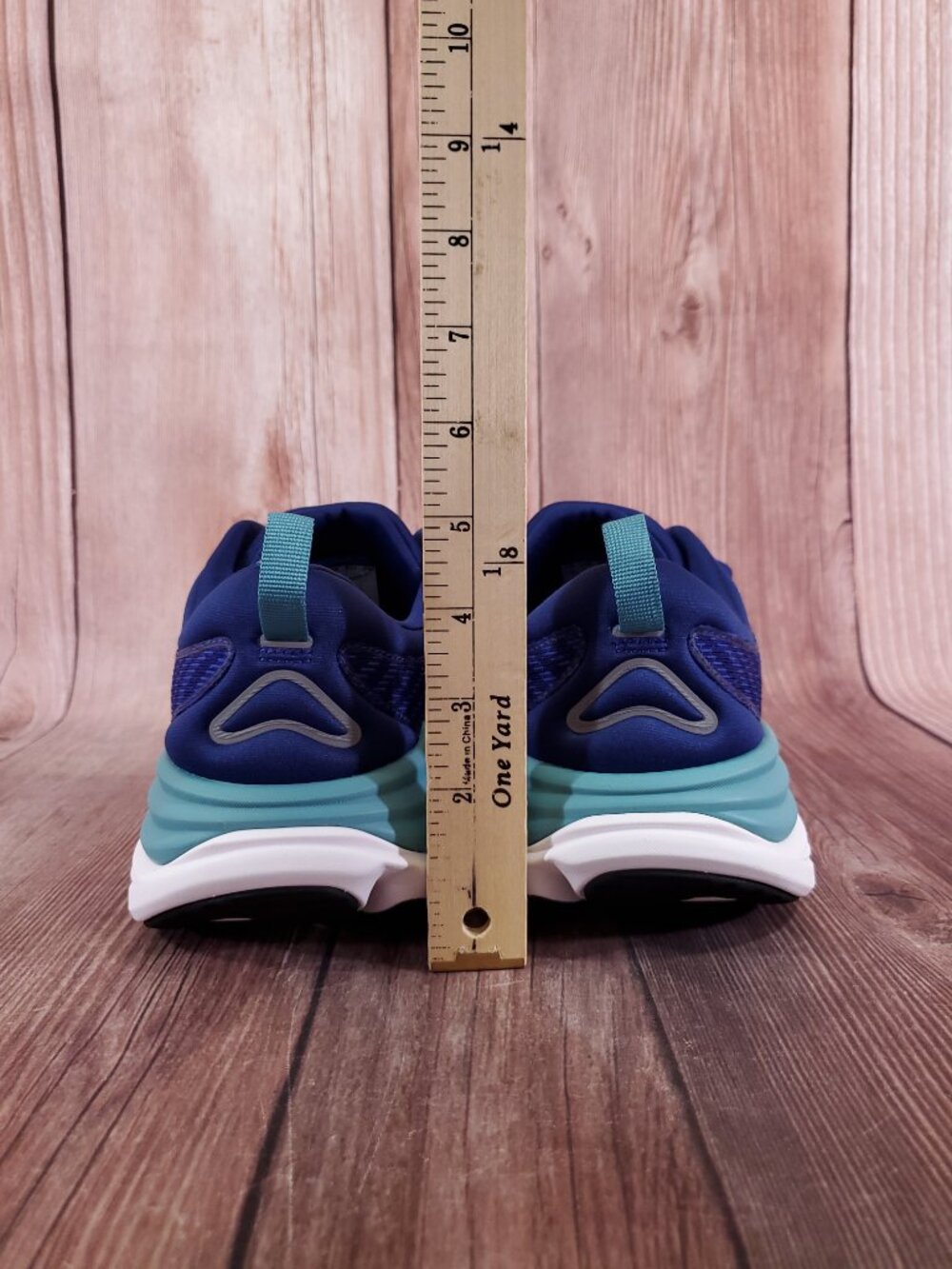 *READ* Hoka One One Gaviota 5 Womens 10 B Blue Running Shoes Sneakers 1134235 - Picture 13 of 15
